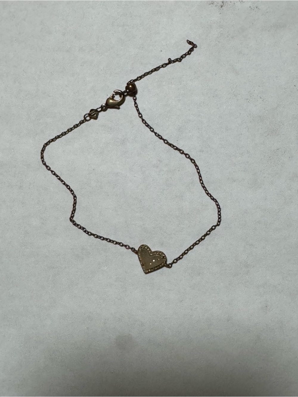 Kendra Scott Gold Heart Station Bracelet